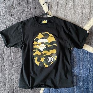 Camo Bape logo T Shirt
